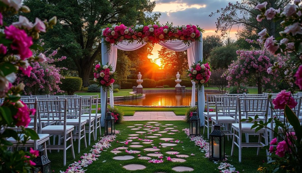 picturesque wedding