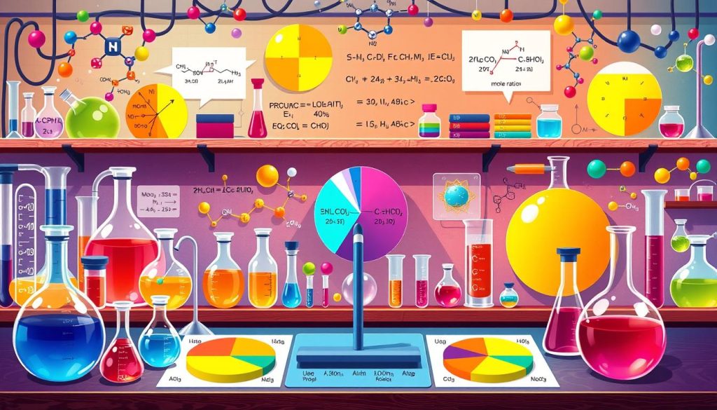 stoichiometry and mole ratios